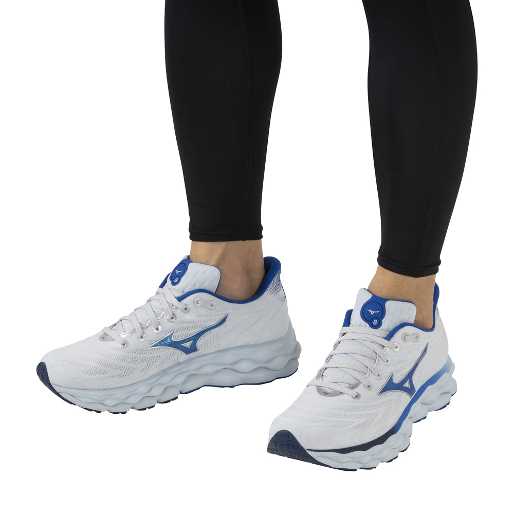 Tenis Mizuno Hombre Wave Sky 8  Plein Air-Laser Blue